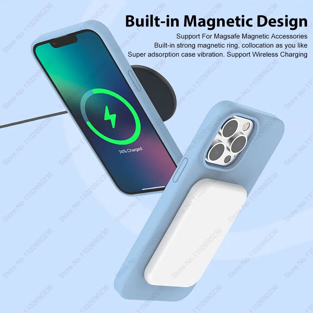 iPhone 15 Series - MagSafe Silicone Case